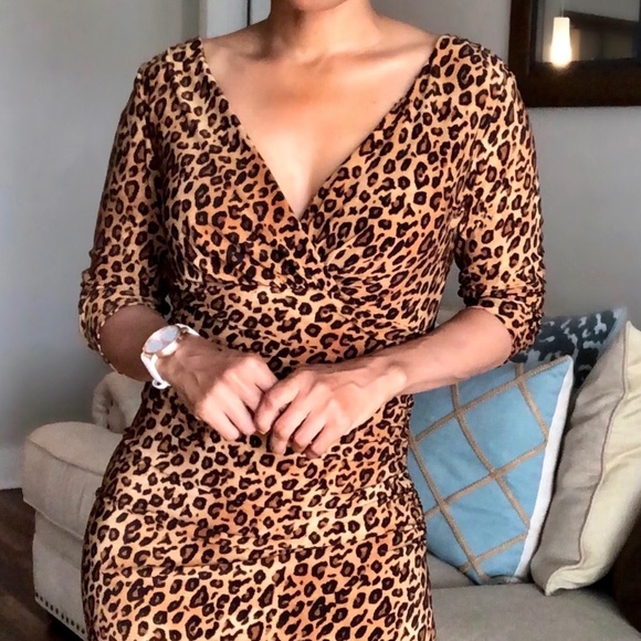 RALPH LAUREN Cheetah Print Dress - Picture 3 of 4